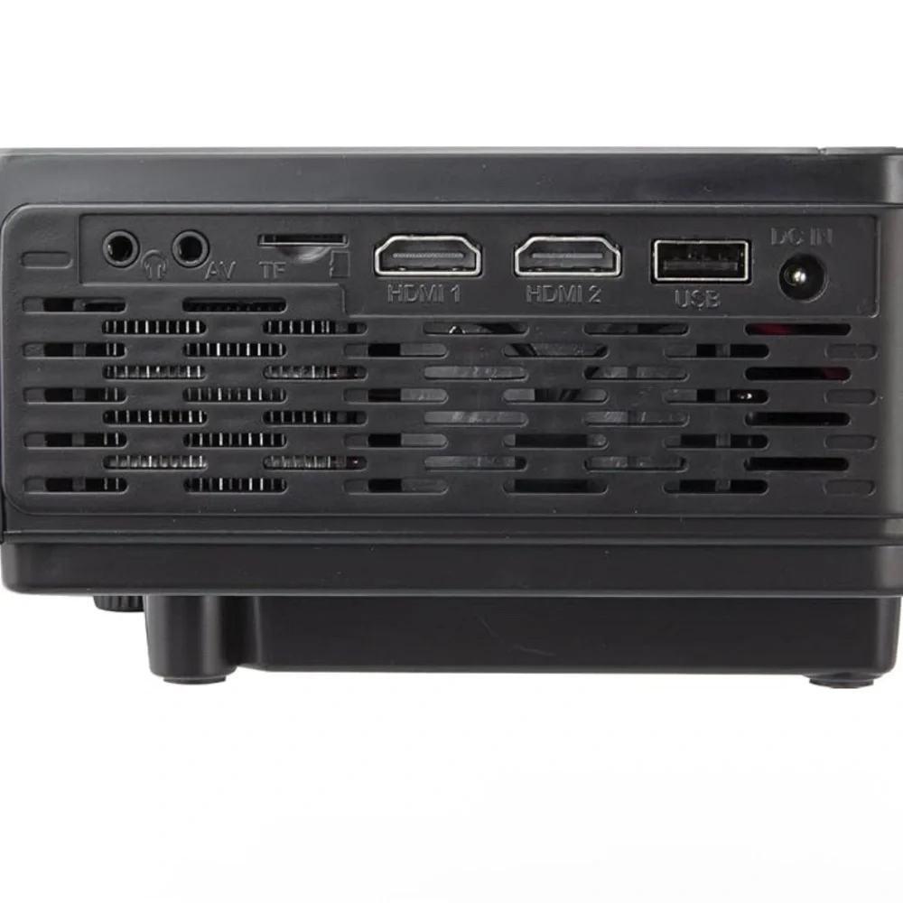 Gpx progector Black Projector with Blue Lens and screen included